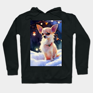 Watercolor chihuahua Hoodie